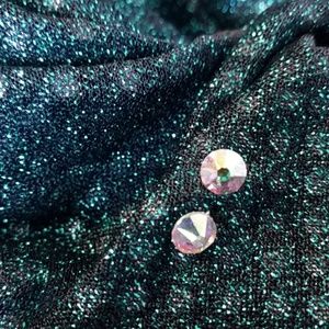 SWAROVSKI AURORA BOREALIS EARRING STUDS